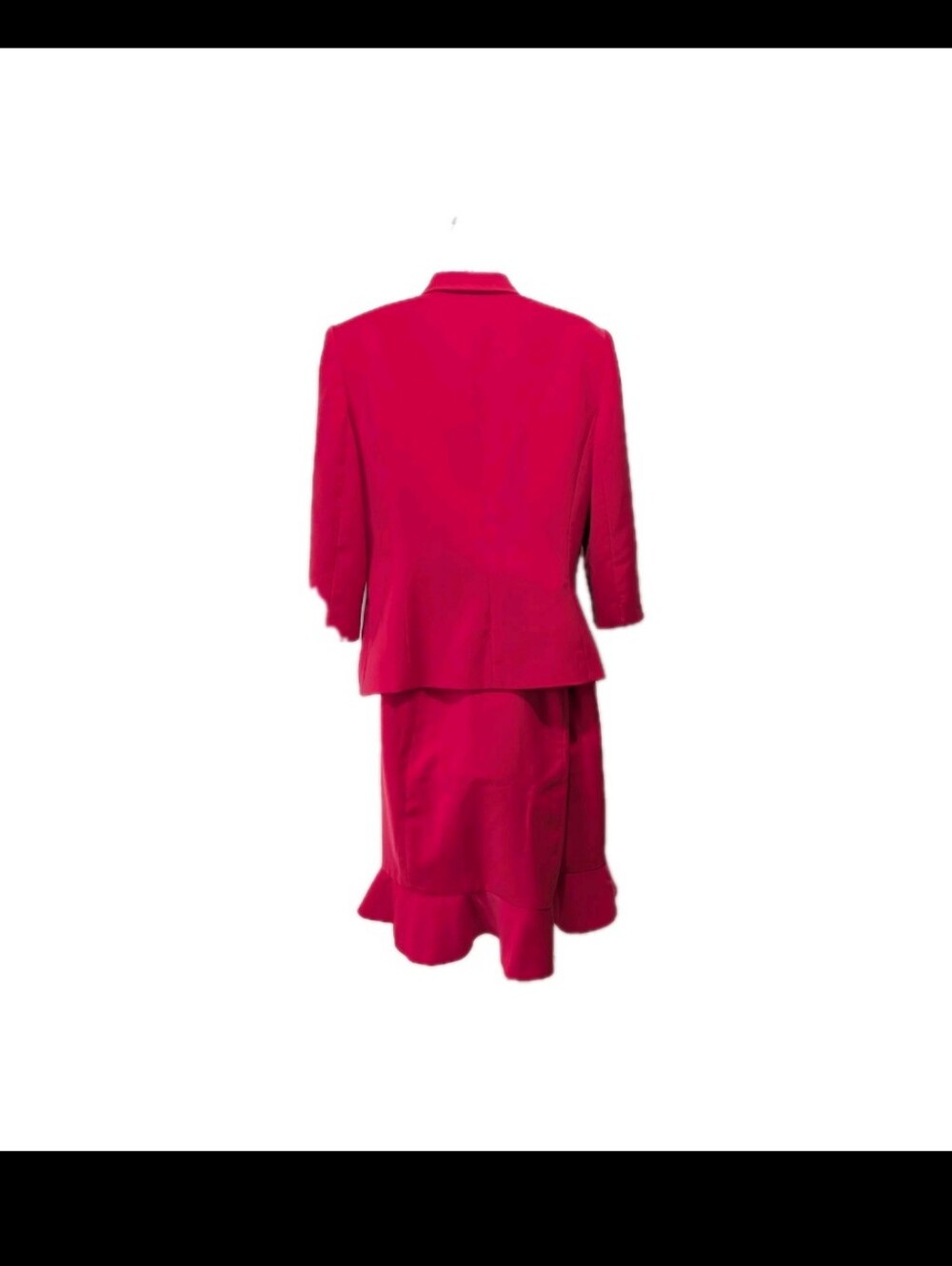 Le Suit Skirt Suit 10 Pink Mature Elegant Skirt Set Professional #2300 - Picture 3 of 16